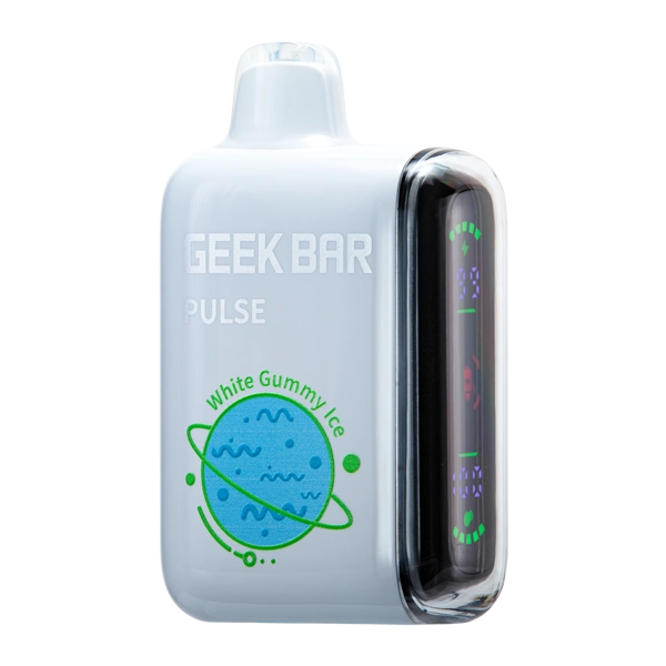White Gummy Ice Geek Bar Pulse
